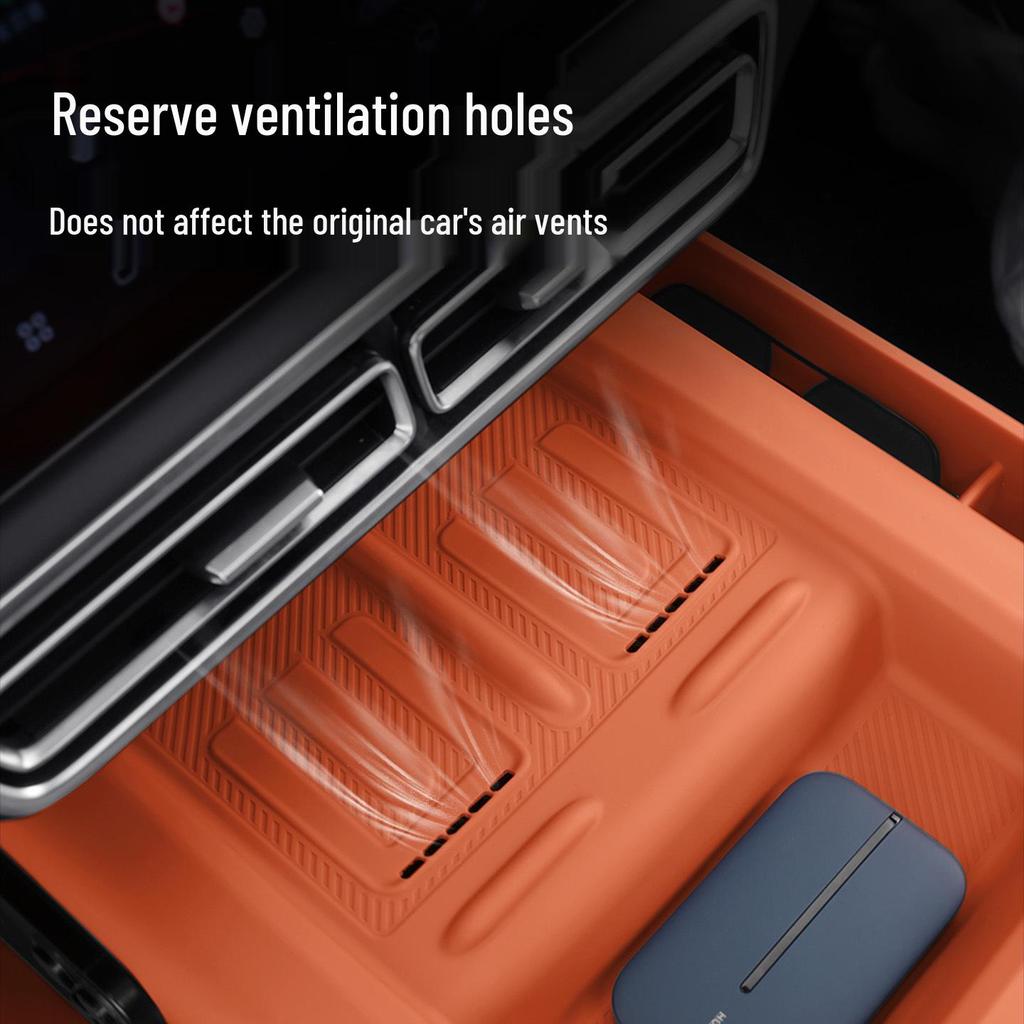 Li Auto L6-L9 Center Console Panel Multi-functional Storage Mat and Car Accessories