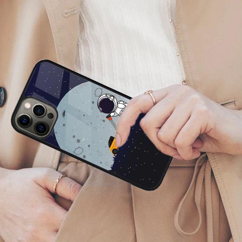 

Mowing The Moon Magnetic Phone Case For APPLE iPhone 17 Air 16 14 13 12 Pro Max 15 Plus Wireless Charge With MagSafe Cover iPhone 13mini