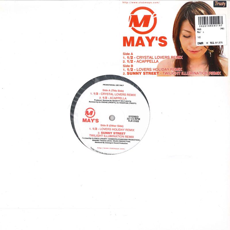

12-дюймовая пластинка MAY S - Crystal Lovers TLR0103PROMO TRUSTY Япония Рэп и хип-хоп/R&B Б/У