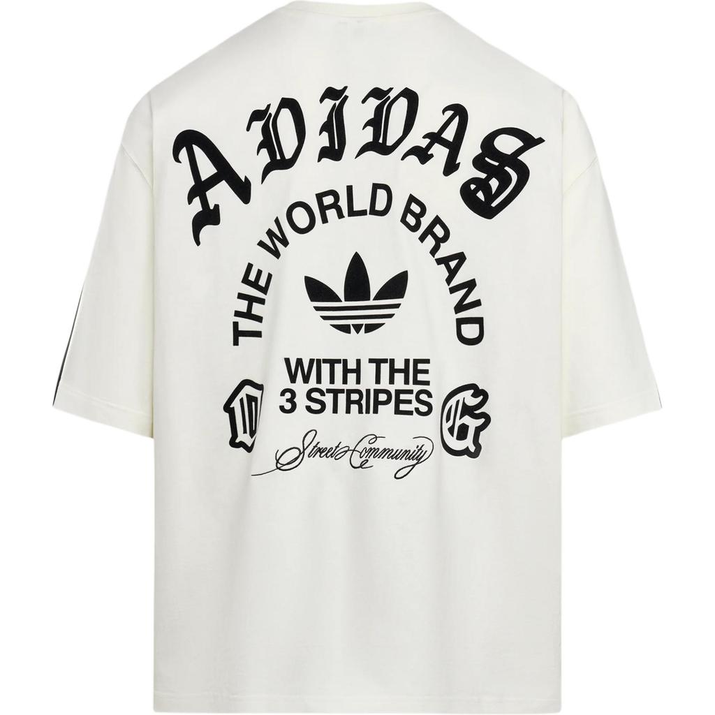 Adidas Originals OG Loose Fit Cotton Sports Short Sleeve T-Shirt Men Tops LD3868