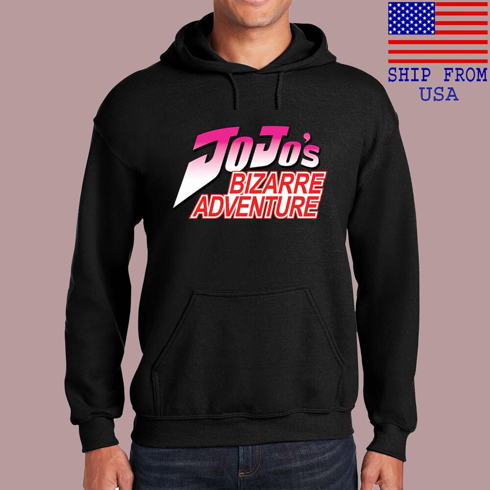 Jojo#039;s Bizarre Adventure Cartoon Black Size S3XL Unisex T-Shirt L