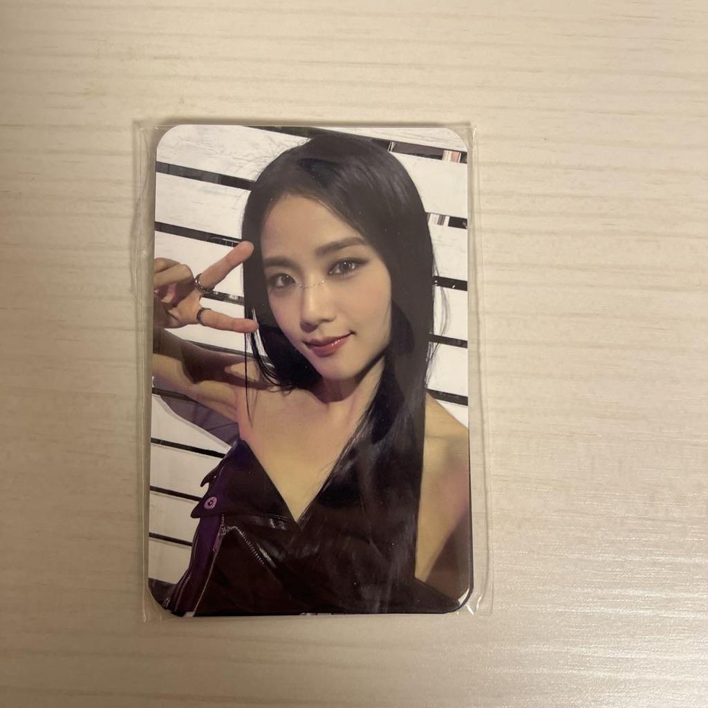 [USED] Official BLACKPINK BORN PINK Jisoo Trading Card