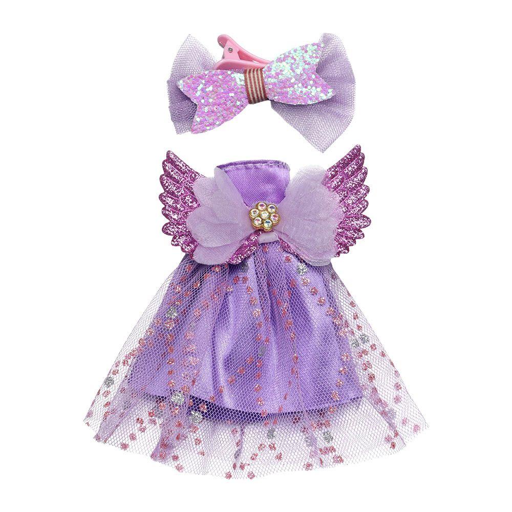 DIY Sewing Fabric Summer 16~17cm Dolls Dress Toys Lace Skirt Toys Clothes