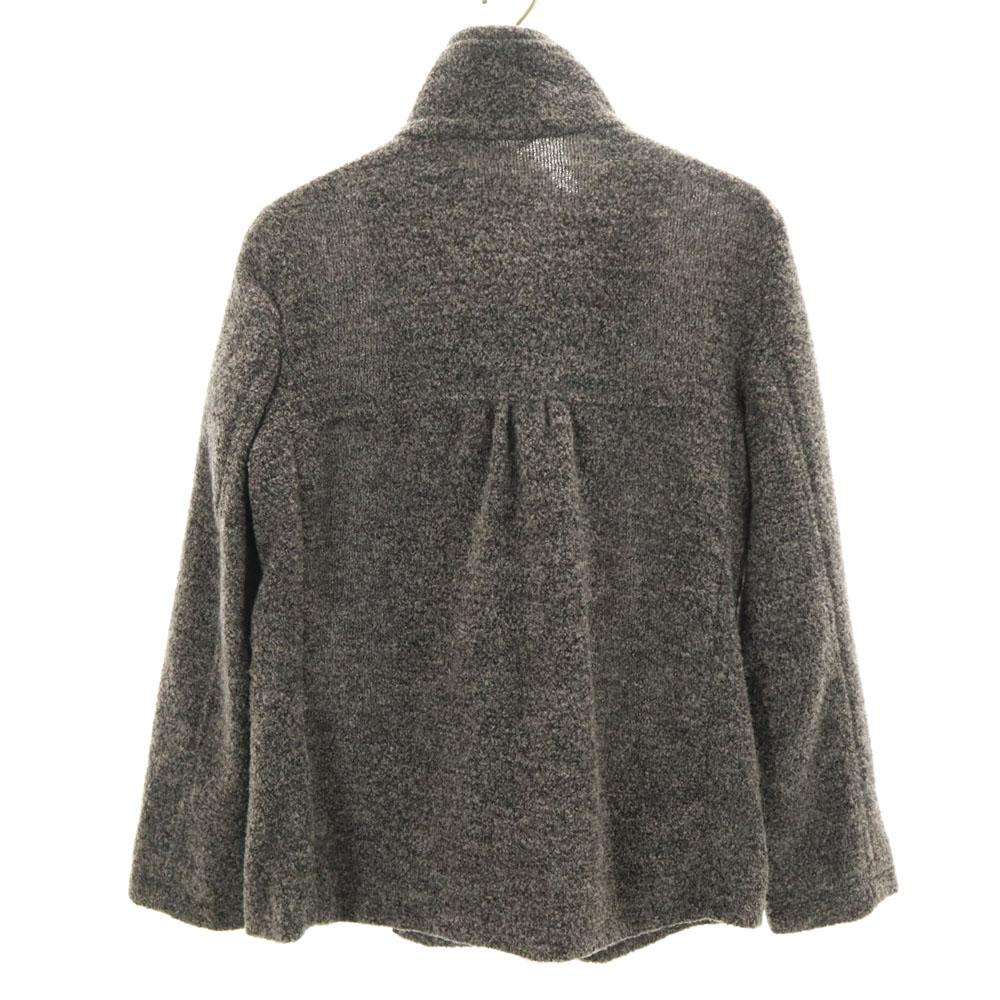 MAX MARA WEEK END LINE Pile Knit Jacket 40 Gray Women Used