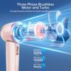 Portable Handheld Fan, Speed(1-100) Adjustable Turbo Mini Rechargeable