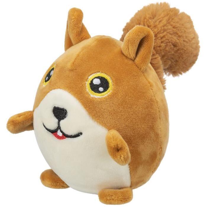 Jouet peluche pour chien ecureuil rond Trixie (x2)