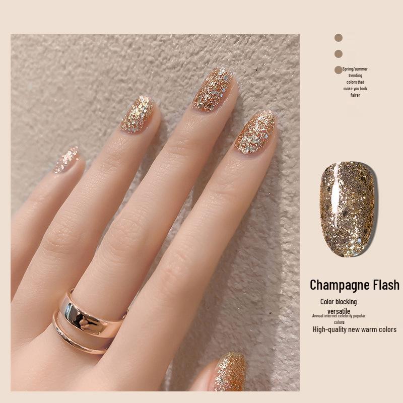 High Brightness Silver Gel Nail Polish: 2024 New Liquid Mirror Magic for Salon-Quality Metallic Nail Art