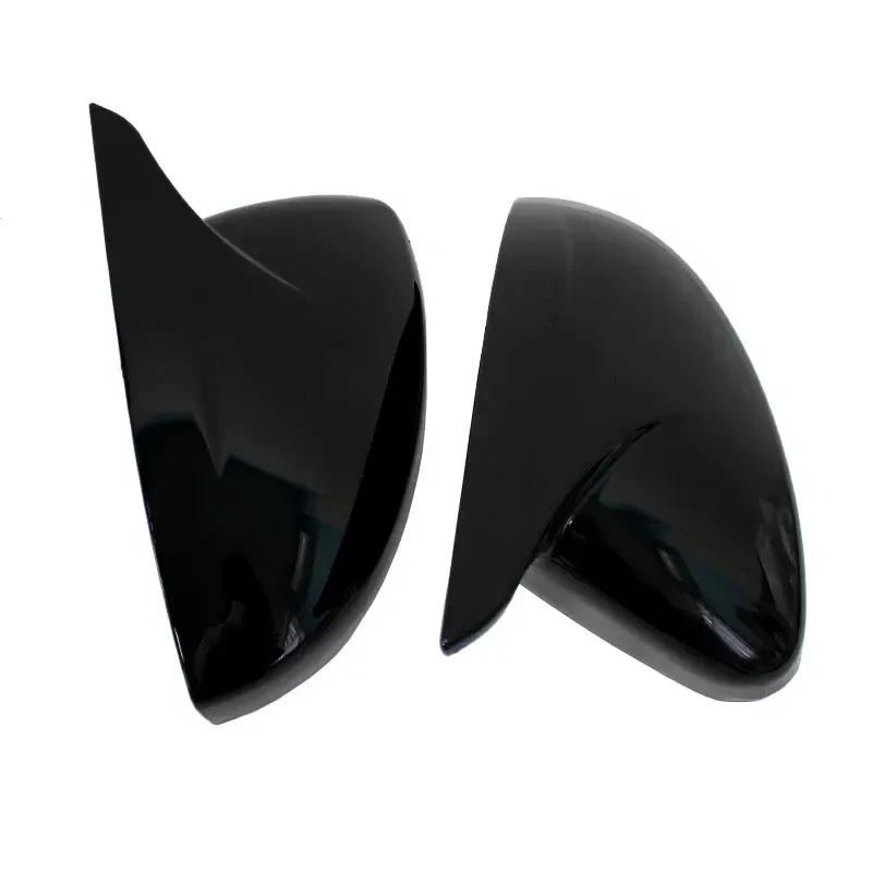 Side Rearview Mirror Cap Wing Mirror Cover Fit For Peugeot 208 308 408 508 307 308 2008 4008 5008 2013- Car Accessories