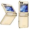 Case for Galaxy Z Flip7 FE 5G, Galaxy Z Flip6 5G, Galaxy Z Flip5 5G - PC, Gold
