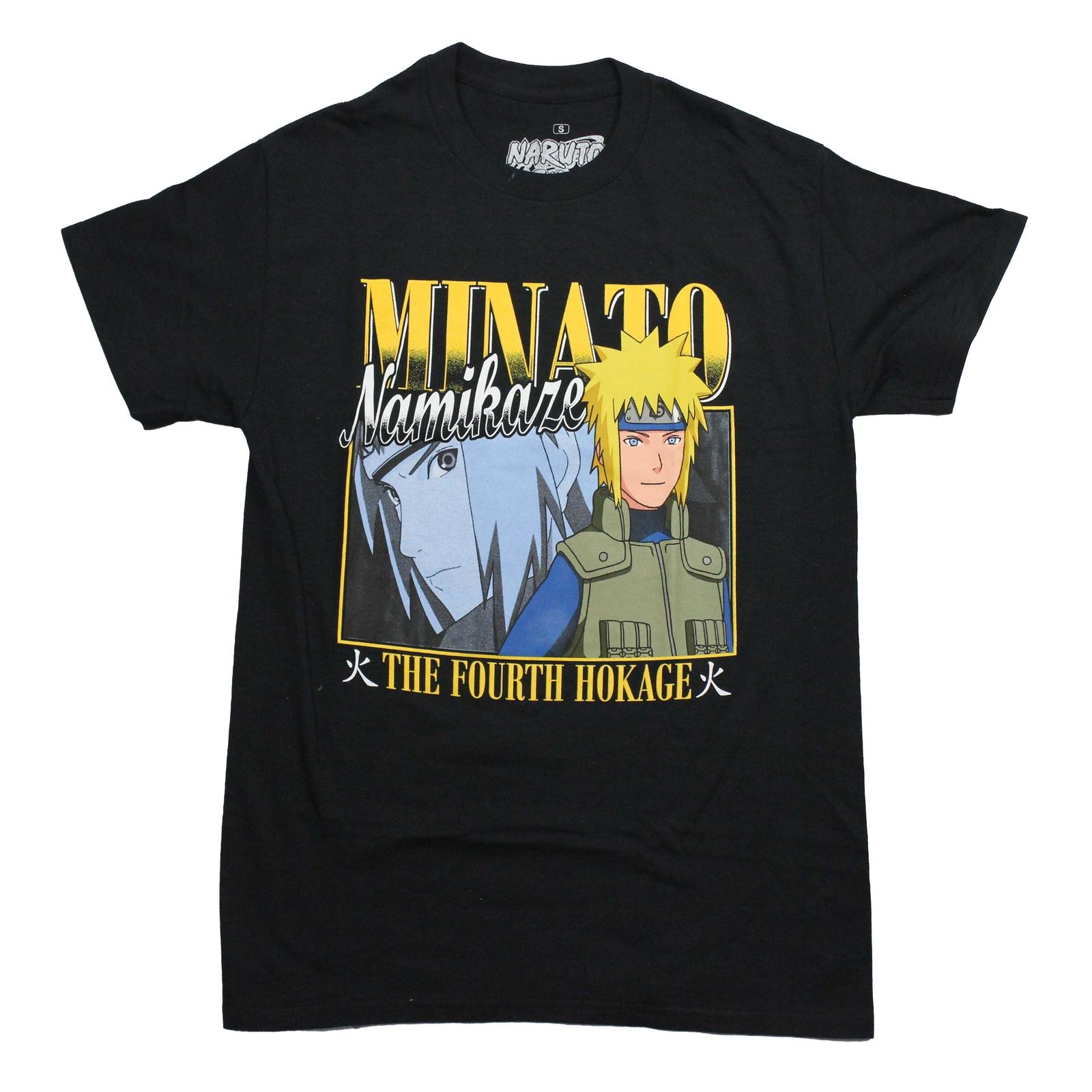 Naruto Shippuden New Adult T-Shirt -Minato Namikaro The Fourth Hokage S