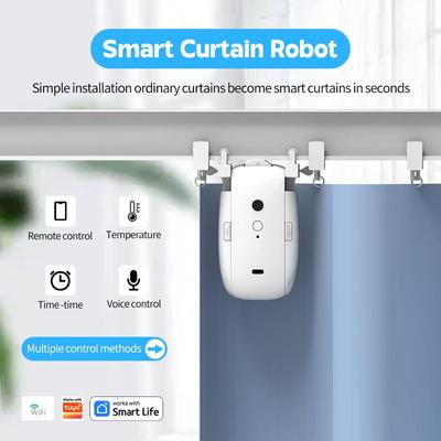 Motore Intelligente per Tende Bluetooth con Integrazione Tuya - Nessun Cablaggio Necessario.