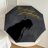 1pc Michael Jackson Automatic Folding Umbrella, Portable Collapsible Design, Casual Outdoor Accessory L1127137