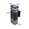 Stylish Minimalist Outdoor Wall Light Waterproof Luminaire For Entryways And Patios