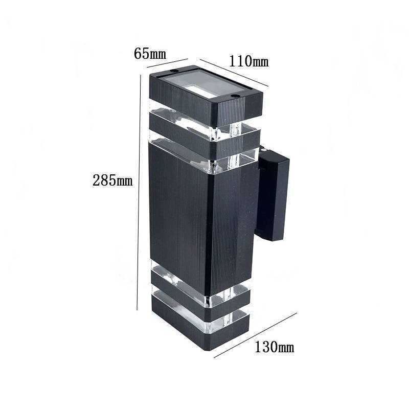 Stylish Minimalist Outdoor Wall Light Waterproof Luminaire For Entryways And Patios
