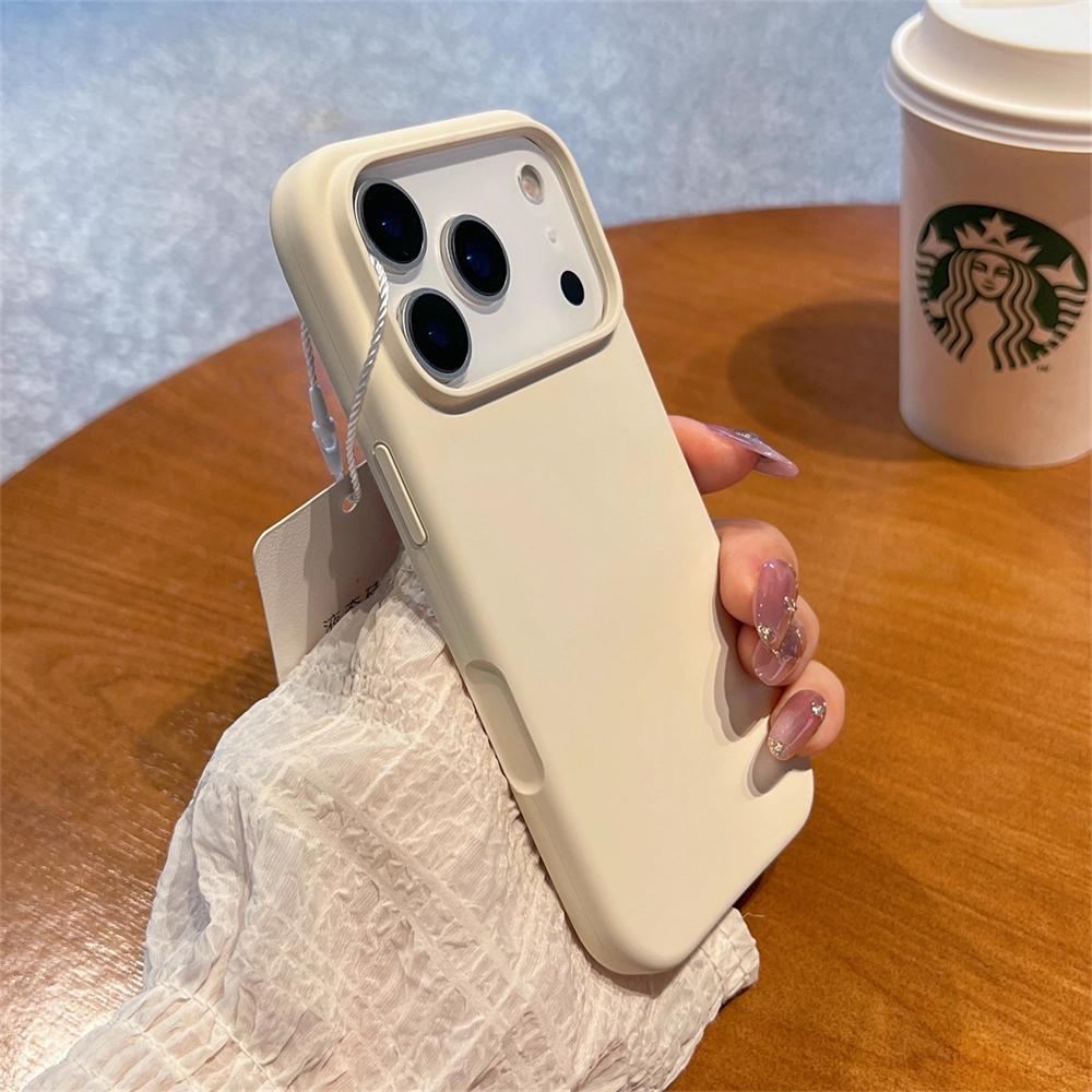 Liquid Silicone Magnetic Soft Case For iPhone 17 16 15 14 13 Pro Max For Magsafe Wireless Charging Shockproof Matte Cover