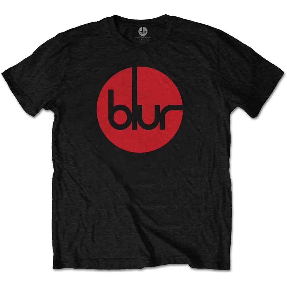 Blur Circle Logo T-Shirt Black New Unisex T-Shirt S