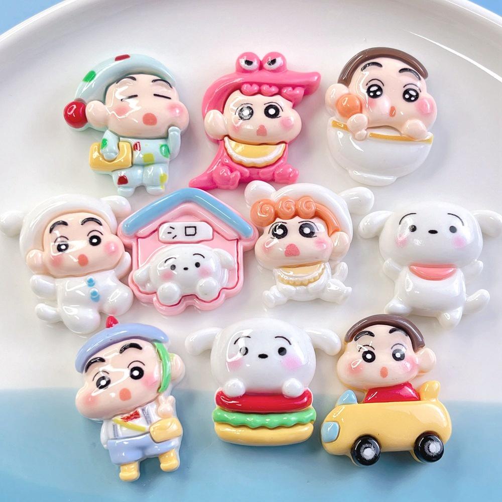 Niedliche Cartoon Harz Accessoires für DIY Haarbänder, Handyhüllen und Schuhschnallen Großhandel Materialien Figuren)