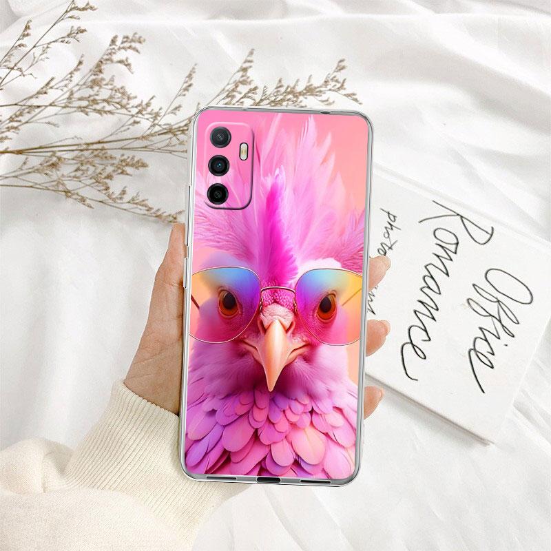 Parrot Bird Phone Case for Motorola Moto G10 G20 G30 G31 G32 G34 G35 G41 G42 G50 G51 G52 G55 G60 G60S G62 G71 G72 G75