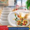 ZISIZ Small Round Disposable Aluminum Foil Plate