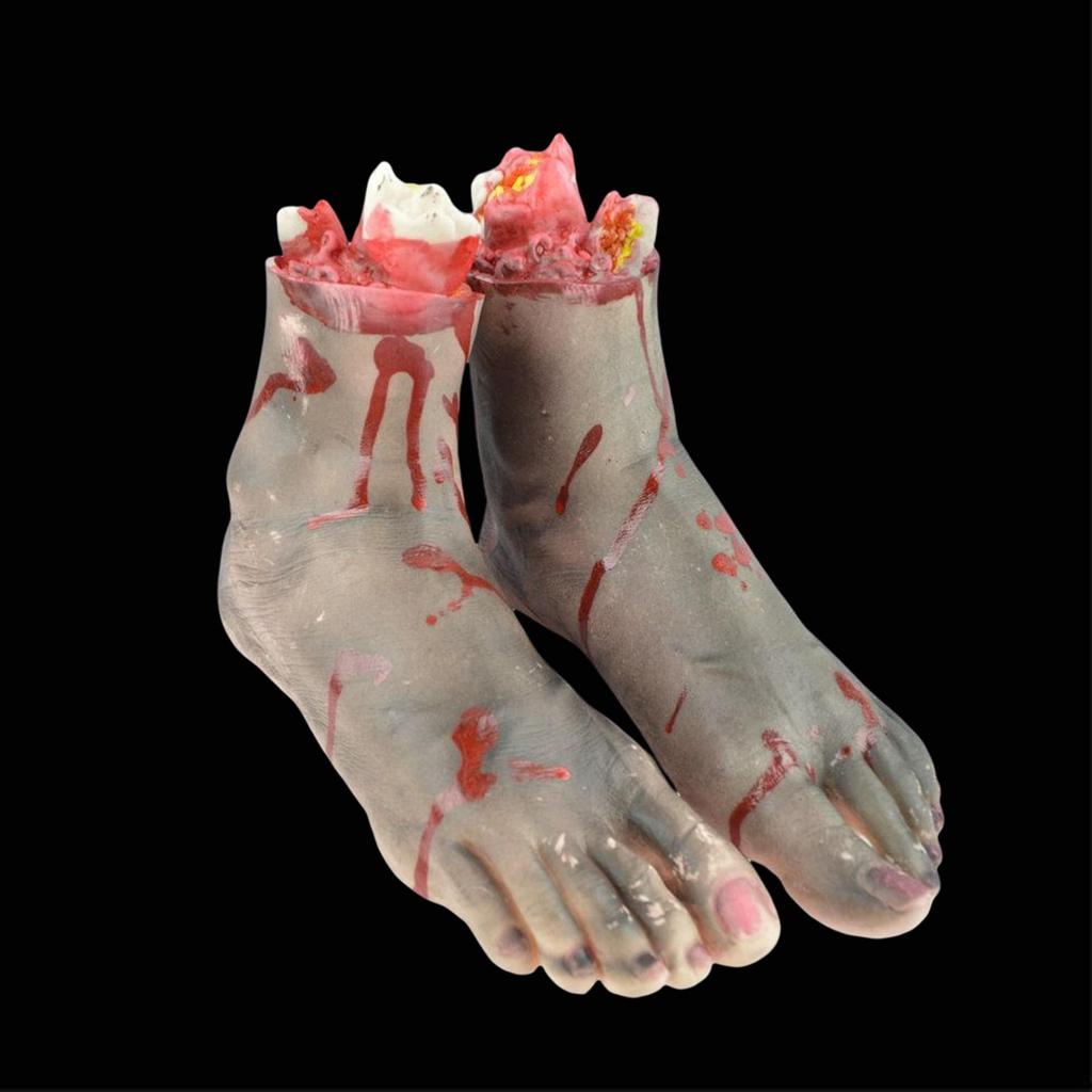 Enge Kunstmatige Hand Voeten Props, Truc Props Halloween Lichaamsdelen voor