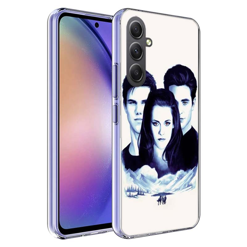 Team Edward Jacob Twilight Cover For Samsung A54 A34 A24 A14 A53 A33 A23 A13 A52S A32 A22 A12 Phone Galaxy A03 A04 A02S A42 A73
