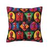 Federe per Cuscino Decorativo di Lusso Personalizzate con Personaggi Marvel Spider-Man Cartoni Animati Decorazione per la Casa Disney Fumetti Kawaii Cuscino per Sedia