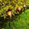 Waterproof Solar LED Garden Candle Lights for Outdoor Decor