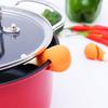 Silicone World 1PC Spill-proof Lid Lifter For Soup Pot Lid Stand Silicone Heat Resistant Holder Keep The Lid Open Kitchen Tools