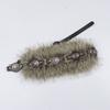 PU Leather Fur Waistband Adjustable Jeans Waist Belt Unique PU Plush Belt  Women's Fashion