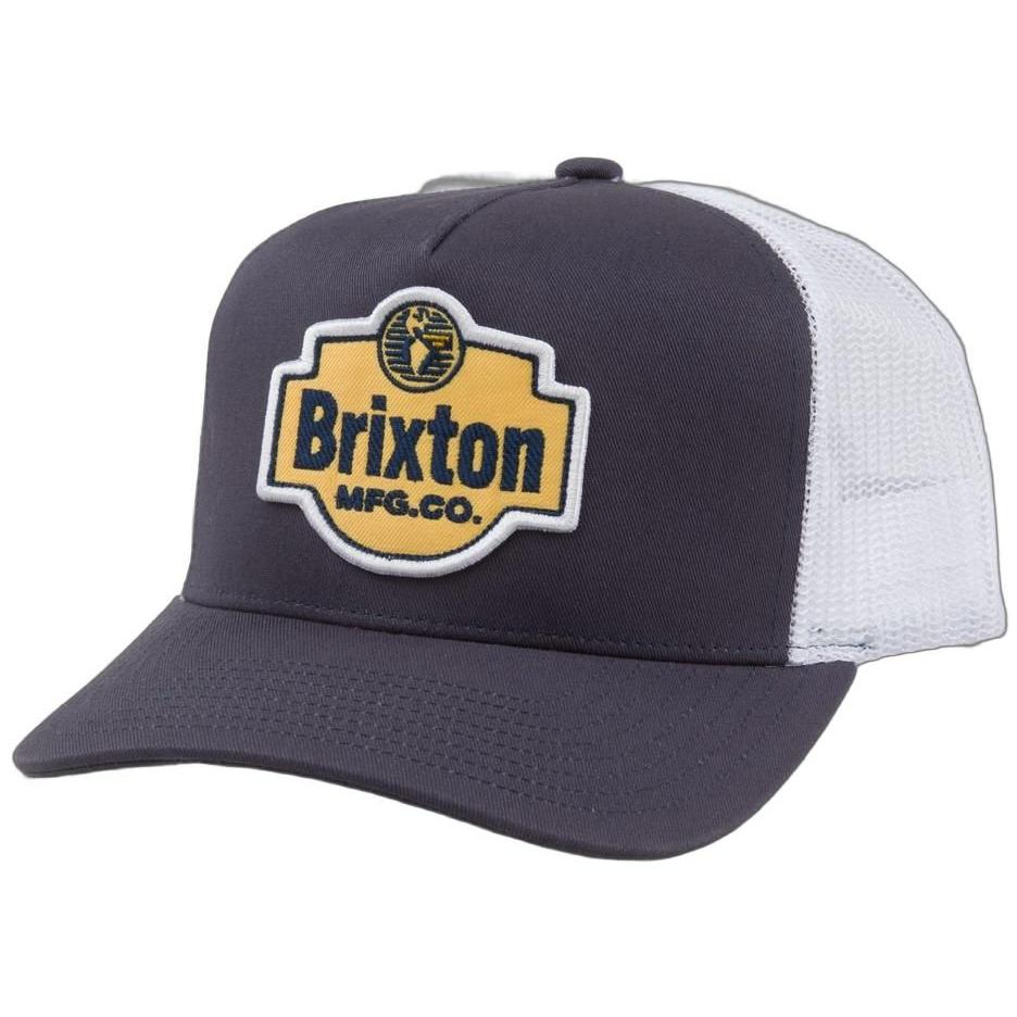Used Brixton Genuine Quality C NP MP Trucker Hat Cap Navy Combo Cap Free Shipping