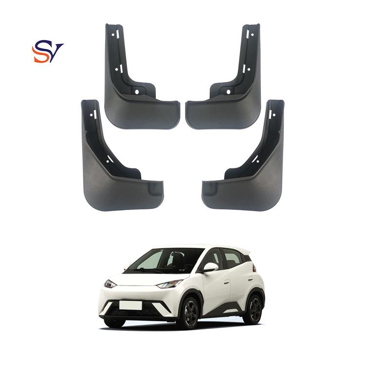 Leather Mudguards for 2022 BYD SEAGULL Tires, Soft PP Material