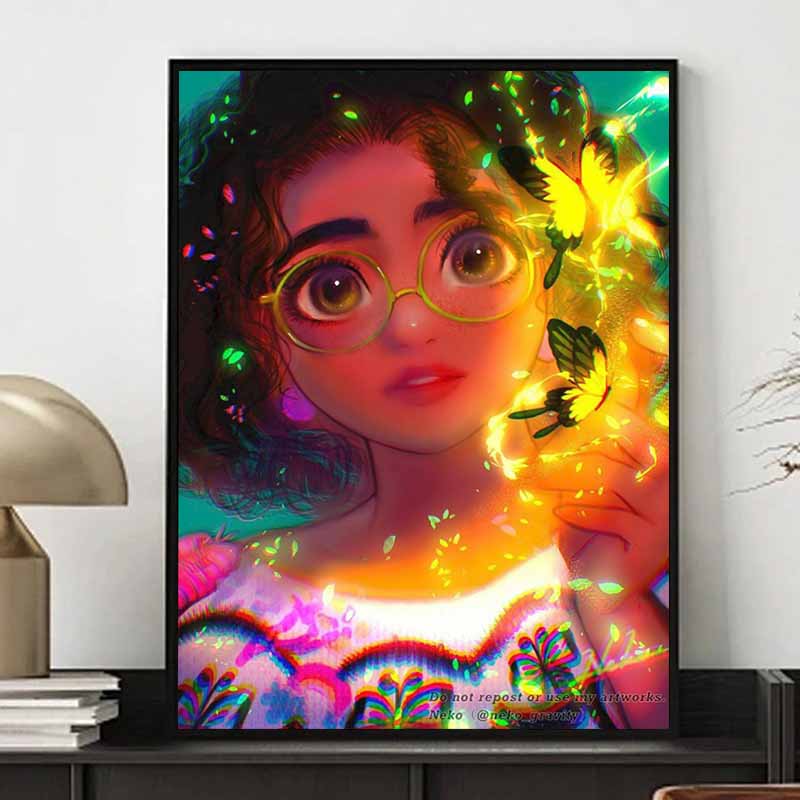 Disney 5D Diy Diamond Painting Mirabelles Magic Awakening Illustration Embroidery Mosaic Cross Stitch Home Decor Gift Crafts