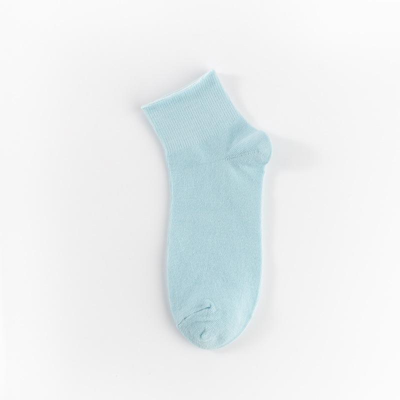 10 Pairs of Socks, Women's Short Socks, Summer Thin Cotton Socks, Anti-odor Loose Boneless Postpartum Socks, Versatile Short Socks