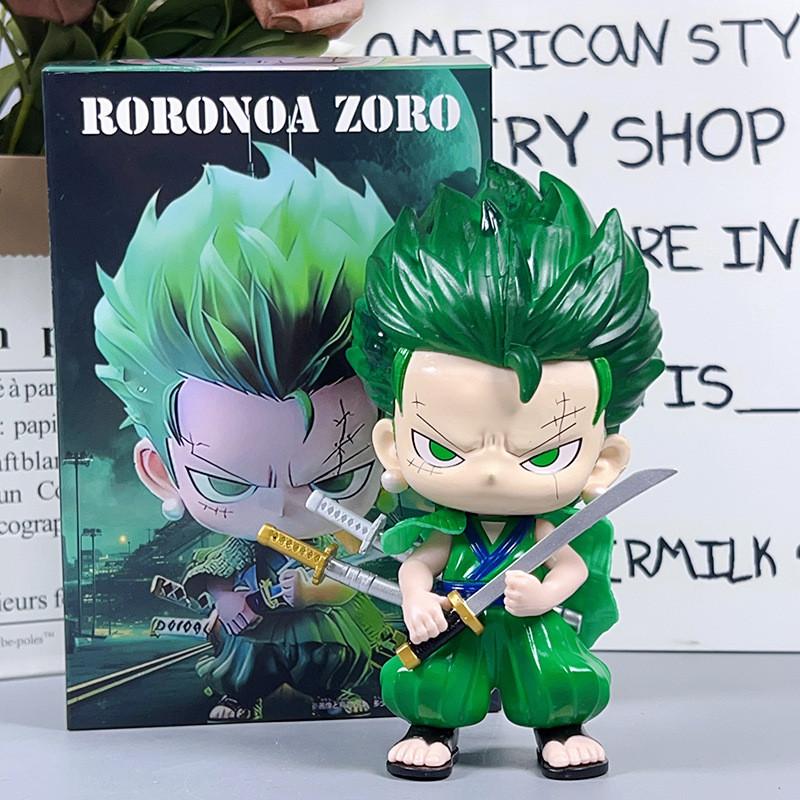 Charming Piece Zoro Gk Model Cute Anime Figure Ideal For Home And Office Decoration