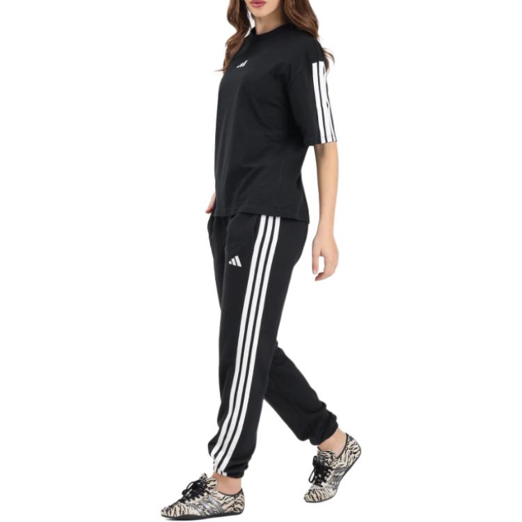 adidas Free Shipping With AdiClub Essentials 3 Stripes French Terry Cuffed Pants JD5302