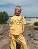 Stylish Teen Girls’ Set – Comfy Cotton Tee & Relaxed Fit Pants, Summer, 6430-057-33 HC