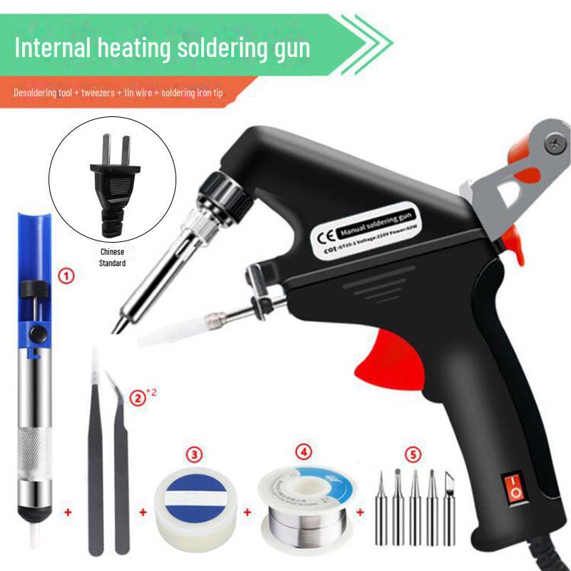 

588 Электрический ручной автоматический паяльник мощностью 60 Вт с внутренним нагревом и ручным управлением