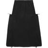 The North Face Solid Color Elastic Waist Pocket Casual Long Skirt Women Skirts NK6PS40A