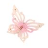 Iridescent Double Layer Butterfly Hair Clip - Women's High-End Shark Hair Accessory