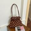 Handbag Women Faux suede Drawstring Daily Commute