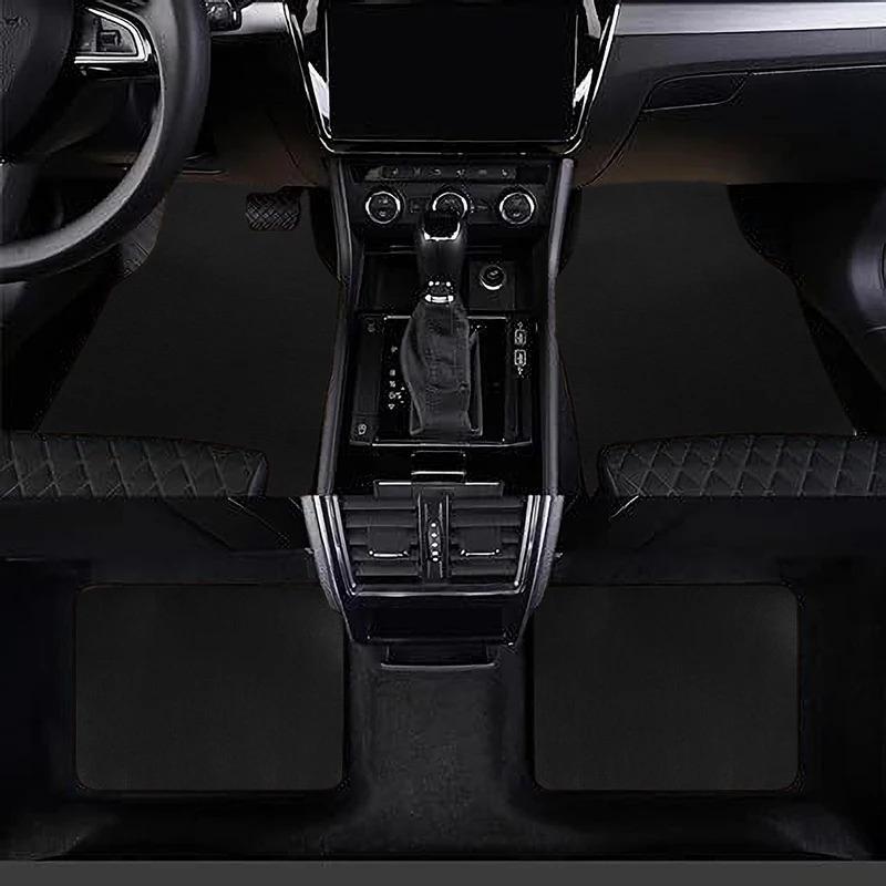 Πατάκι δαπέδου αυτοκινήτου, Μπροστινά και πίσω πατάκια για μοκέτα αυτοκινήτου Γενική εφαρμογή για Suv, Sedan, Van