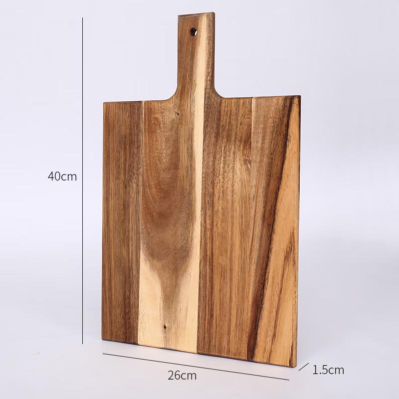 LISM Irregular Wood Cutting Board with Handle