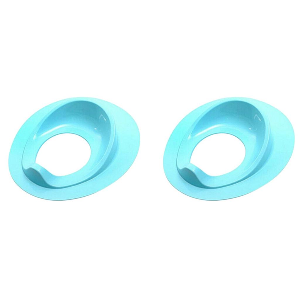 A71Z 2X Baby Toilet Potty Training Seat Kids Potty Seat Pad Non-Slip Splash Guard Infant Potty Cushion Blue