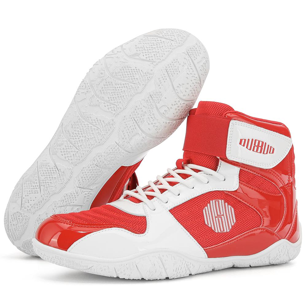Boxing Wrestling Shoes For Men's Sports Training Featuring Large Size In Stylish Black White Gym And Male Professional Sneakers