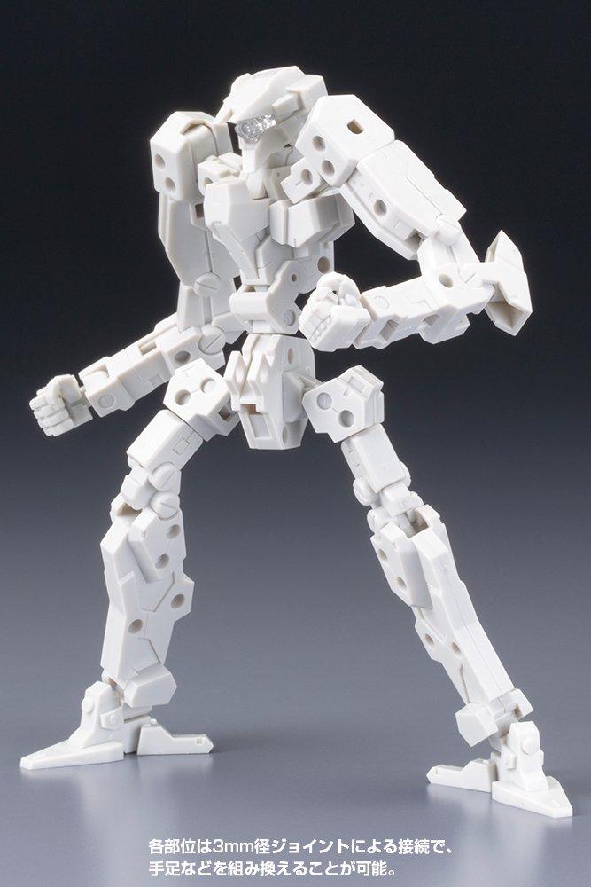 Kotobukiya Frame Architect Renewal Scale Plastic Model Ver. (Off White) 1/100