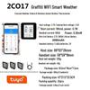 Tuya WiFi Smart Weather Station & Wireless Indoor-Outdoor Thermohygrometer Clock