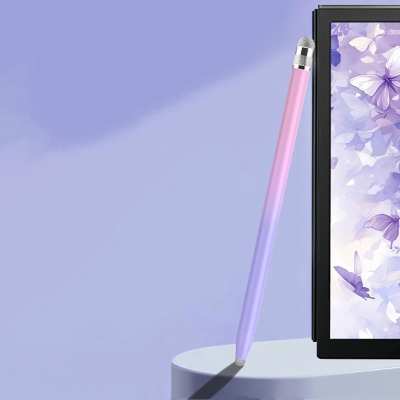 Double Head Capacitive Pen Gradients Color Styluses Pen for Adults Universal for Phone Tablet Touch Screens Sensitivity
