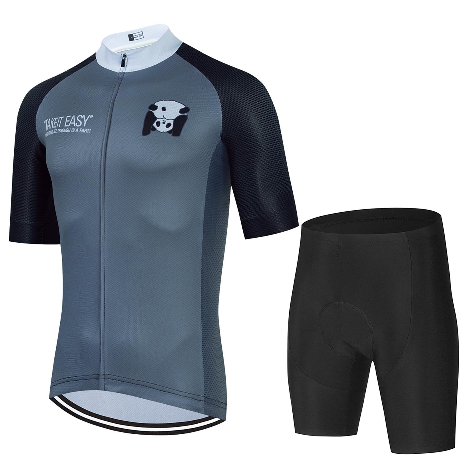 

Men s Mountain Road Bike Breathable Cycling Top Cycling Equipment Cycling Suit Set 2026 Summer Breathable Cycling Suit Set asian size - 4xl