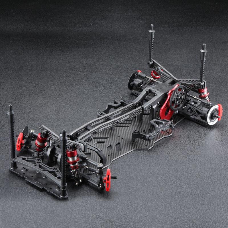 Carbon Fiber Frame Chassis Kit For 1:10 Mst Rmx 2.0 RRX 2.0 RC Drift Car