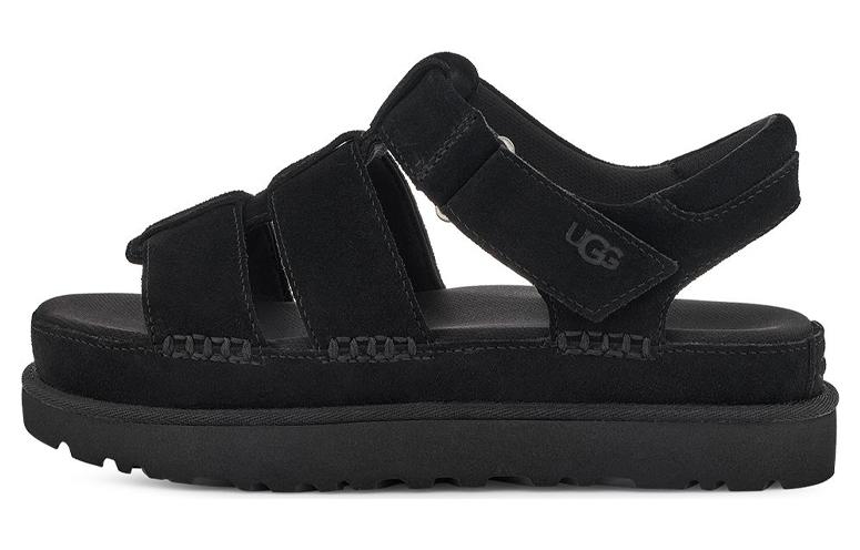 UGG Goldenstar Strap Platform Sandal Black Women s 1137890-BLK 36